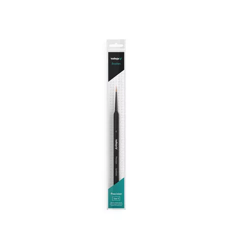 Vallejo - Brush / Precision - Round Synthetic Brush, Triangular Handle No. 0-B03000