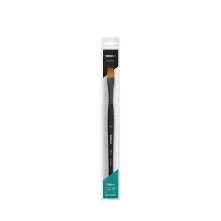Vallejo - Brush / Effects - Flat Rectangular Synthetic Brush No. 10-B04010
