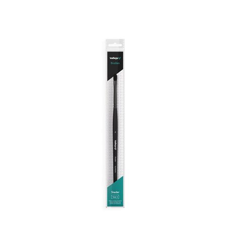 Vallejo - Brush / Shader - Filbert Shader Flat Synthetic Brush No. 4-B06004
