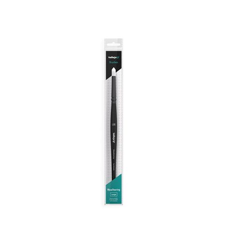 Vallejo - Brush / Weathering - Weathering Round Synthetic Brush Large-B08003