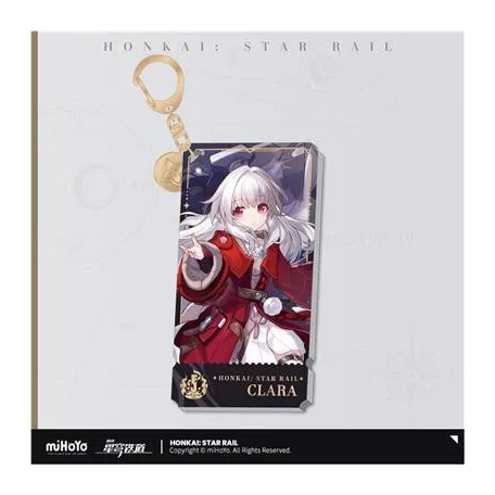 Honkai: Star Rail Character Keychain - Clara-SAK42485