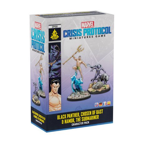 Marvel Crisis Protocol - Black Panther & Namor - EN/DE/FR/SP-CP158
