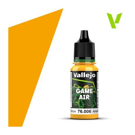 Vallejo - Game Air / Color - Sun Yellow 18 ml-76006