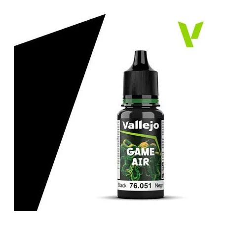 Vallejo - Game Air / Color - Black 18 ml-76051