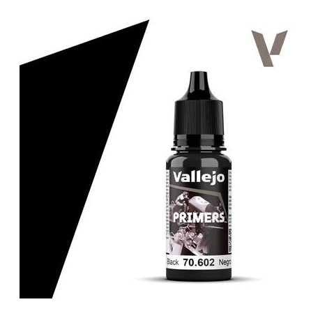 Vallejo - Surface Primer / Primer - Black 18 ml-70602
