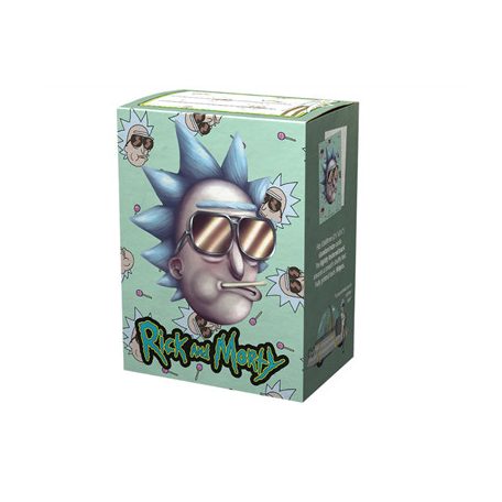 Dragon Shield License Standard size Sleeves - Cool Rick (100 Sleeves)-AT-16074