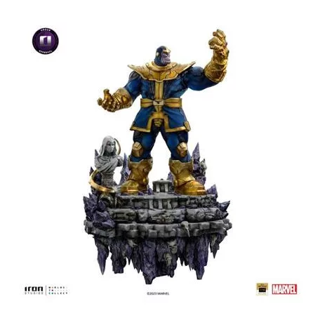 Marvel - Thanos Infinity Gauntlet Diorama Deluxe BDS Art Scale 1/10-MARCAS90523-10
