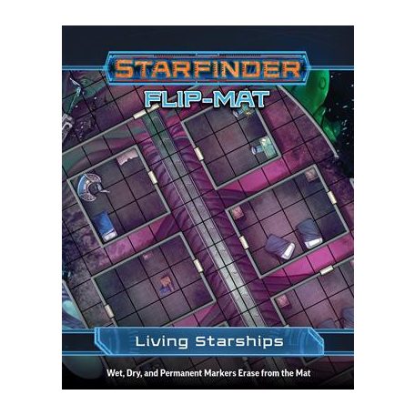 Starfinder Flip-Mat: Living Starships-PZO7340