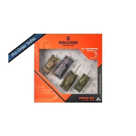 World of Tanks: Starter Set (Maus, T29, IS-3, Centurion) - EN-WOT01-UP