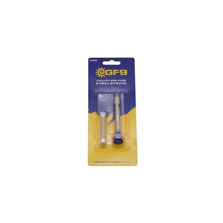 GF9 - Utility Pin Vice & Drill Bits (x3)-GF9T04