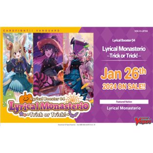 Cardfight!! Vanguard Lyrical Monasterio ~Trick or Trick!~ Booster Display (16 Packs) - EN-VGE-D-LBT04