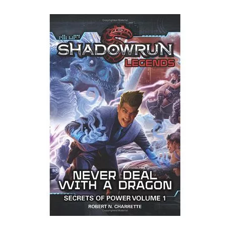 Shadowrun: Never Deal with A Dragon - Collector’s Edition Leatherbound - EN-CAT-27800C
