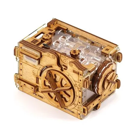 Gift Puzzle Box - Wooden Gift Vault - A-maze-ing Safe-50043