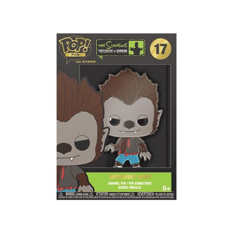 Funko POP! Pins: Simpsons - Werewolf Bart w/ch (Glow)-FKSIMPP0006