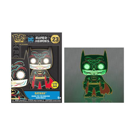 Funko POP! Pins: Batman - Batman (Dia De Los DC)-FKDCCPP0037