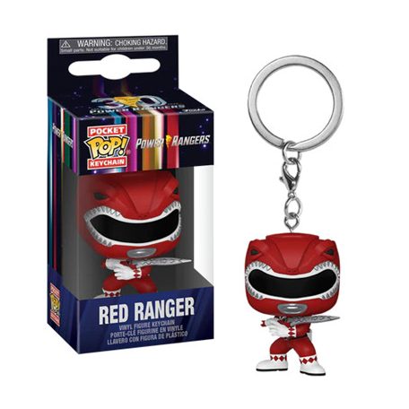 Funko POP! Keychain: MMPR 30th - Red Ranger-FK72152