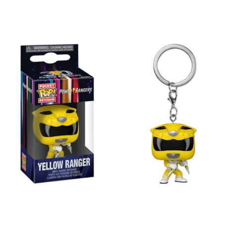 Funko POP! Keychain: MMPR 30th - Yellow Ranger-FK72153