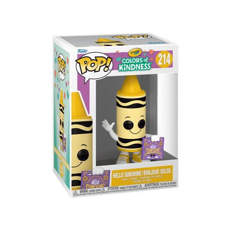 Funko POP! Ad Icon: Crayola - Yellow Crayon (Kindness)-FK72536