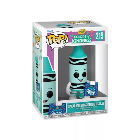 Funko POP! Ad Icons: Crayola - Teal Crayon (Kindness)-FK72538