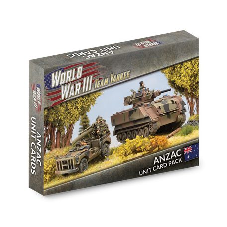 World War 3: NATO Forces - ANZAC Unit Card Pack (29x Cards) - EN-WW3-09A