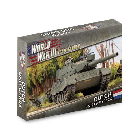 World War 3: NATO Forces - Dutch Unit Card Pack (31 x Cards) - EN-WW3-09D