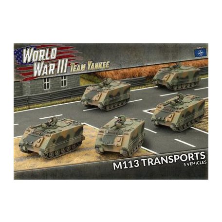 World War 3: NATO Forces - M113 Platoon (x5) - EN-TNBX03