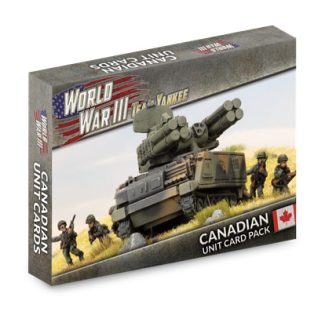World War 3: NATO Forces - Canadian Unit Card Pack (34x Cards) - EN-WW3-09C