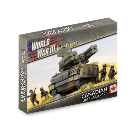 World War 3: NATO Forces - Canadian Unit Card Pack (34x Cards) - EN-WW3-09C