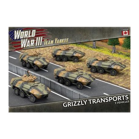 World War 3: NATO Forces - Grizzly Transports (x5) - EN-TCBX04
