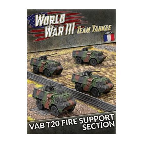 World War 3: NATO Forces - VAB T20 Fire Support Section (x4) - EN-TFBX11