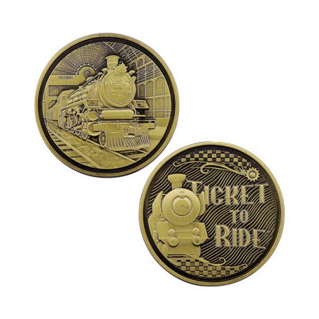 Ticket to Ride Limited Edition Collectible Train Coin-ASE-TTR04
