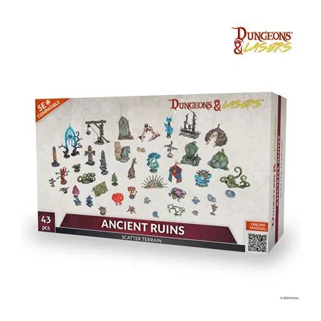 Dungeons & Lasers - Ancient Ruins Scatter Terrain - EN-DNL0067