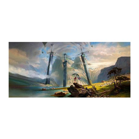 Kraken Wargames Gaming Mat - 3 Schwerter-AF-GMP-001
