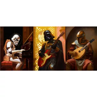 Kraken Wargames - Gamer Mousepad 90x40cm - Cantina Band-AF-GMP-007