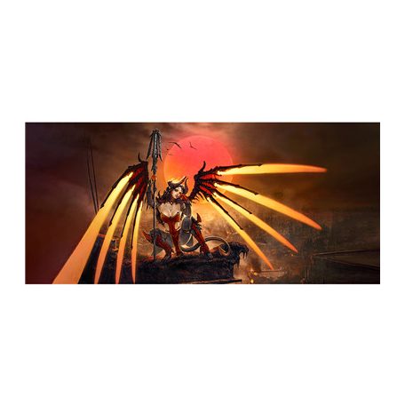Kraken Wargames Gaming Mat - Devil Mercy-AF-GMP-013