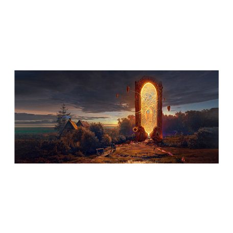 Kraken Wargames Gaming Mat - Doorway Snake-AF-GMP-014