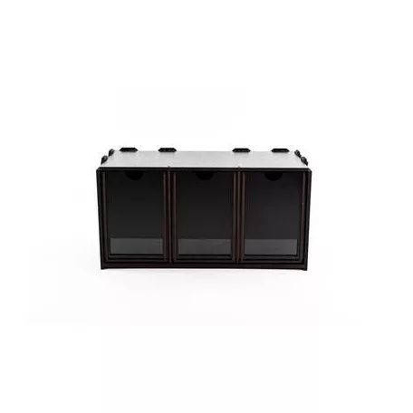 Kraken Wargames - Black Rack - Element with Three High Drawers-KWG0523-24
