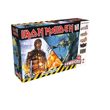 Zombicide - Iron Maiden Character Pack 3 - EN/DE-CMND1246