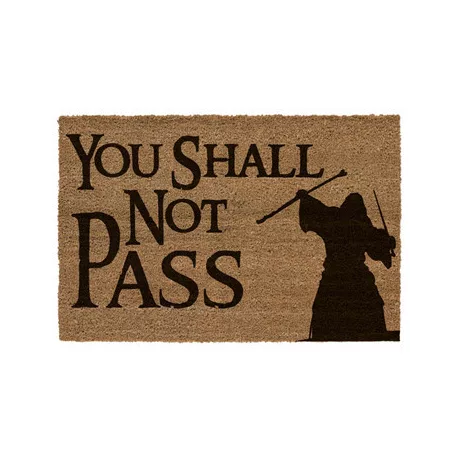 You Shall Not Pass Doormat 60X40 The Lord Of The Rings-SDTLTR25214