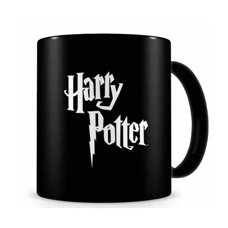 Harry Potter Logo Black Ceramic Mug Harry Potter-SDTWRN20673