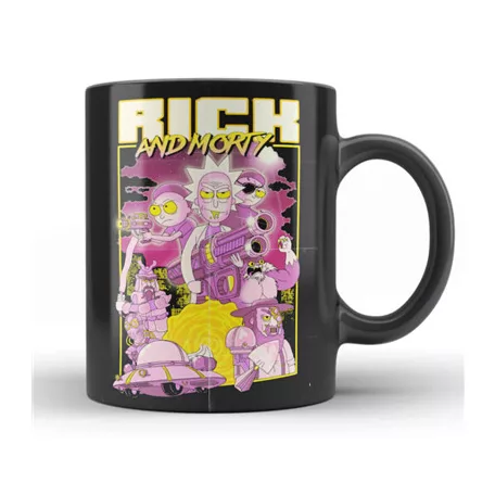Retro Poster Ceramic Mug Rick And Morty-SDTWRN24564