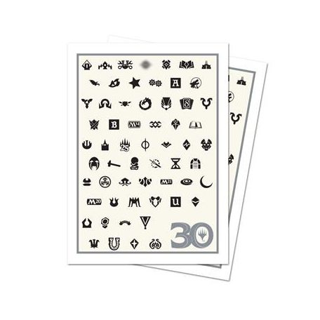 UP - 30th Anniversary 105ct Apex Deck Protector sleeves for Magic: The Gathering-19869