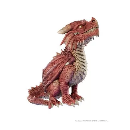 D&D Replicas of the Realms: Red Dragon Wyrmling Foam Figure - 50th Anniversary - EN-WZK68516