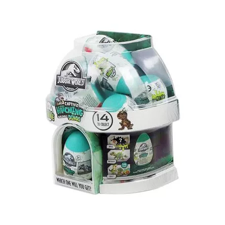 Jurassic World Captivz Hatchlings Edition - 14 Pcs In CDU-38660
