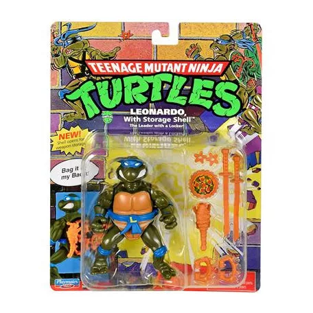TMNT Classic - Leonardo With Storage Shell-38801