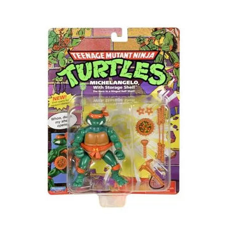 TMNT Classic - Michelangelo With Storage Shell-38803