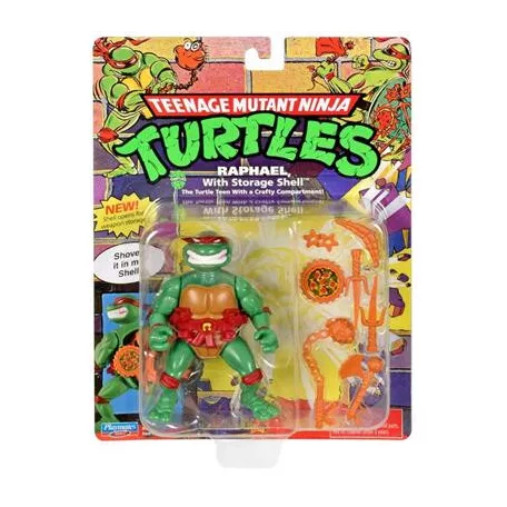 TMNT Classic - Raphel With Storage Shell-38804