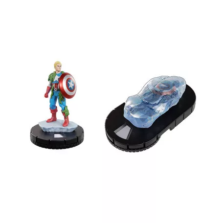 Marvel HeroClix Iconix: Captain America from the Ice - EN-WZK84924