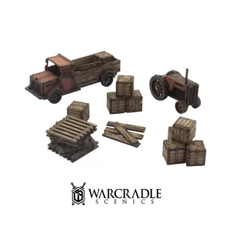Warcradle Scenics: Normandy Farm - Farmyard Scatter - EN-WSA600006