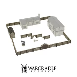 Warcradle Scenics: Normandy Farm - Walls - EN-WSA600005